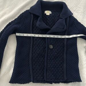 Maeve blue sweater/cardigan